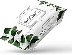 SAWA Dog Wipes, 100 Pcs Thick Plant Based Cat Grooming Wipes For Easy Use on Paws, Body and Bum, Unscented pet wipes (Pack of 100) - Amazon.ae Price Tracker