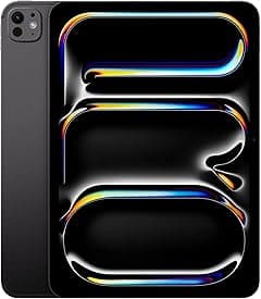Apple iPad Pro 11-inch (M4): Ultra Retina XDR display, 2TB, Landscape 12MP Front Camera/12MP Back Camera, Wi-Fi 6E + 5G Cellular with eSIM, All-Day Battery Life, Standard glass - Space Black - Amazon.ae Price Tracker