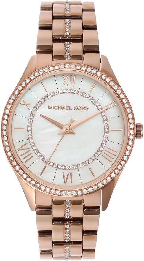 Michael Kors Lauryn Women's Watch, Stainless Steel Bracelet Watch for Women - Amazon.ae Price Tracker