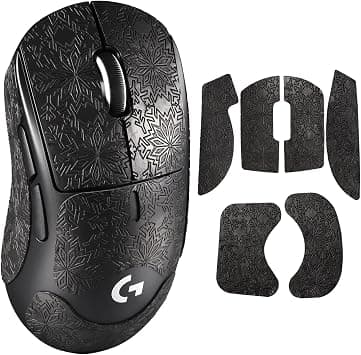 Anti-Slip Mouse Tape for Logitech G Pro X Superlight 2/3, Wireless Gaming Mouse Skin, Pre-Cut Sweat Resistant Grip Tape, Easy to Apply Professional Gaming Accessory, Black Snow Pattern - Amazon.ae Price Tracker