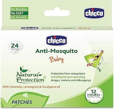 Chicco Anti-Mosquito Baby Patches with the natural protection of 12+ Hours, 1 Pack (24 Patches Inside) - Amazon.ae Price Tracker