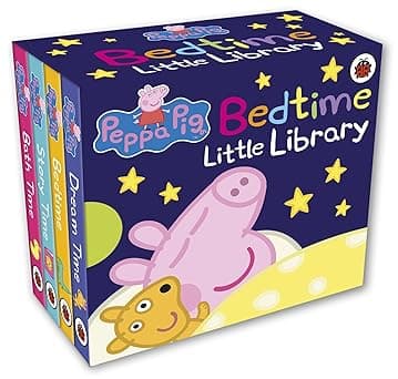 Peppa Pig: Bedtime Little Library Children English Story Book - 4 Books Collection - Amazon.ae Price Tracker
