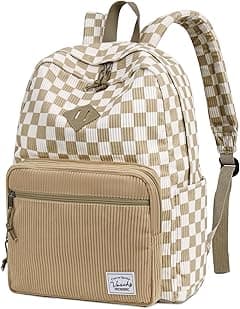 Corduroy Backpack for Men Women, VASCHY Casual Cute Fleece School Bag 15.6 inch Lightweight Daypack for Teens/Men/Women Travel - Amazon.ae Price Tracker