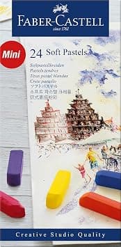 Faber Castell Creative Studio Short Soft Pastel Set 24 Colors - Amazon.ae Price Tracker
