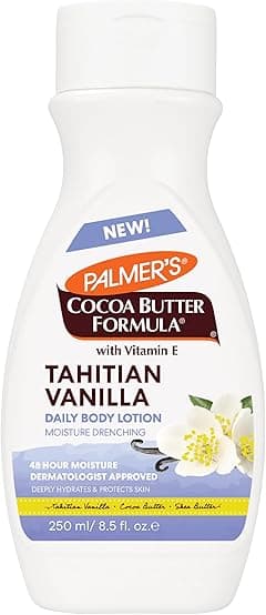 Palmer's Cocoa Butter Formula Tahitian Vanilla Body Lotion, 8.5 Oz, Daily Moisturizing Lotion for Dry Skin with Shea Butter & Vitamin E, Hydrates & Protects, Helps Provide 48-Hour Deep Moisture - Amazon.ae Price Tracker