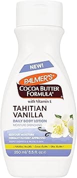Palmer's Cocoa Butter Formula Tahitian Vanilla Body Lotion, 8.5 Oz, Daily Moisturizing Lotion for Dry Skin with Shea Butter & Vitamin E, Hydrates & Protects, Helps Provide 48-Hour Deep Moisture - Amazon.ae Price Tracker