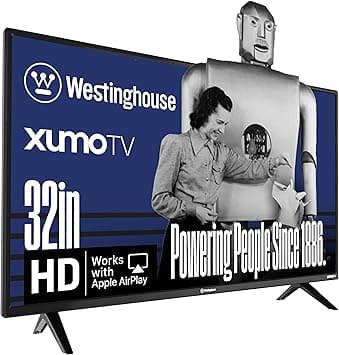 Westinghouse 32-inch Smart TV, HD Xumo TV with Voice Remote, Flat Screen Television w/Dolby Atmos, Blueooth, Apple AirPlay, Wi-Fi & Mobile Connectivity - Amazon.ae Price Tracker