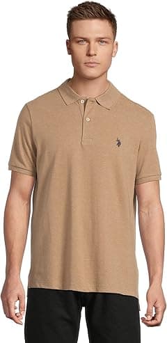U.S. POLO ASSN. mens Solid Cotton Pique Polo With Small Pony Solid Cotton Pique Polo With Small Pony - Amazon.ae Price Tracker