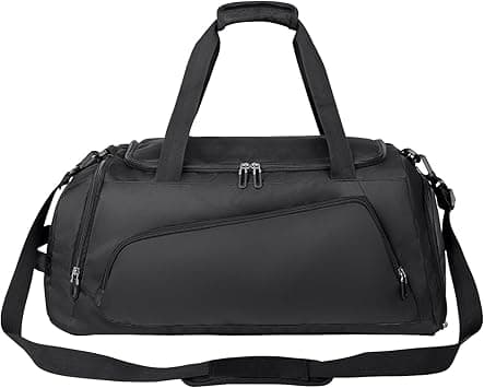 Gym Bag With Dry Wet Separation And Shoe Compartment Pockets Water Resistant Weekender Duffel Travel Bags - Amazon.ae Price Tracker