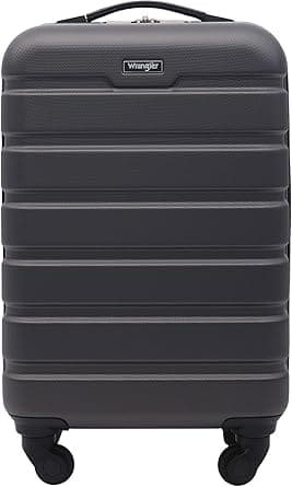 Wrangler 20" Hardside Spinner Carry On Luggage - Amazon.ae Price Tracker