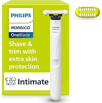 Philips Norelco OneBlade Unisex Intimate Pubic & Personal Body Groomer & Trimmer, QP1924/70 - Amazon.ae Price Tracker