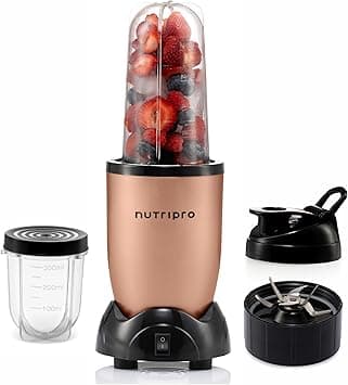 NutriPro 500W Blender | Juicer Mixer Grinder & Smoothie Maker Machine (Gold, 2 Jars) – 1-Year Warranty - Amazon.ae Price Tracker