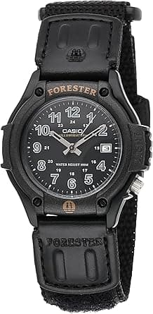Casio FT500WC Series | Men's Analog Watch | 100 Meter Water Resistance | LED Light | Date Display | Leather/Cloth Band | Regular Time Keeping (HR, Min, SEC, PM, Date, Day) | 3 Year Battery - Amazon.ae Price Tracker