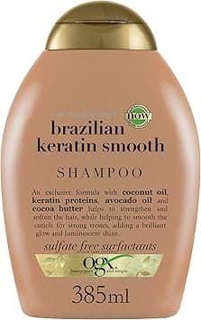 OGX, Shampoo, Ever Straightening+ Brazilian Keratin Smooth, 385ml - Amazon.ae Price Tracker