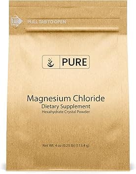 Pure Original Ingredients Magnesium Chloride (4oz) Oral Supplement, Crystal Powder, Magnesium Supplement, Food Grade - Amazon.ae Price Tracker