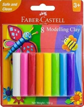 Faber-Castell Modelling Clay Set, 8 Colors - 100 gm - Amazon.ae Price Tracker