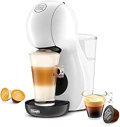 NESCAFÉ DOLCE GUSTO De'Longhi Piccolo XS EDG210.WB Coffee Maker for Capsules, Espresso, Cappuccino and more, EDG210.WB, 0.8 L, Black and White - Amazon.ae Price Tracker