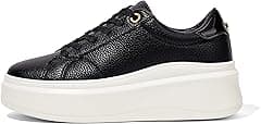 LUCKY STEP Women's Platform Fashion Sneakers Faux Leather Classic Tennis Shoes Low Top Casual Walking Shoes - Amazon.ae Price Tracker