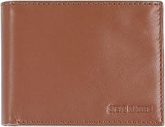 Steve madden Leather Rfid Blocking Wallet With Extra Capacity Id Window - Amazon.ae Price Tracker