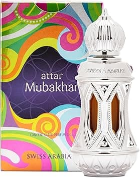 Swiss Arabian Attar Mubakhar Concentrated Perfume Oil, 20ml, Premium Quality Perfume Oil, Men and Women’s Fragrance, Leather, Gourmand, Woody, Luxurious Blend Perfumes for Men and Women - Amazon.ae Price Tracker
