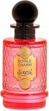 Sapil Royale Charm Eau De Parfum 100ml, Affordable Luxury Perfume, Elegant Exotic Fragrance with Orange, Lemon, Bergamot Top Notes, Bold Blend Perfumes for Men and Women - Amazon.ae Price Tracker