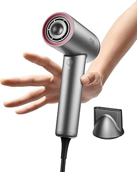 TYMO Hair Dryer Ionic - Blow Dryer with 100 Million Negative Ions and 23m/s Strong Wind Power, Super Light at Only 380g, 110,000 RPM Brushless Motor, 12 Mode Combinations, Home & Travel, AIRHYPE LITE - Amazon.ae Price Tracker