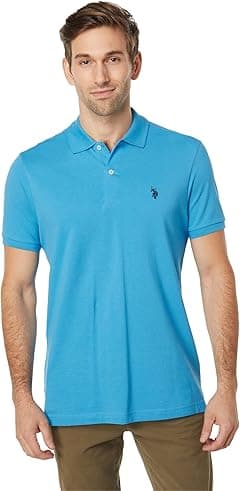 U.S. POLO ASSN. mens Solid Cotton Pique Polo With Small Pony Solid Cotton Pique Polo With Small Pony - Amazon.ae Price Tracker