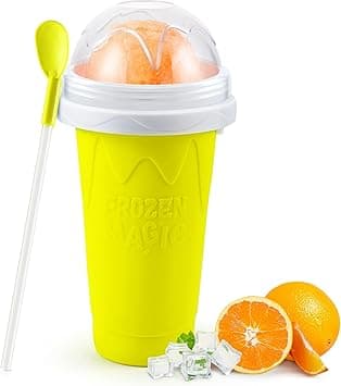 COOLBABY slushie Maker Cup, Cool Stuff Birthday Gifts for Kids, Yellow - Amazon.ae Price Tracker