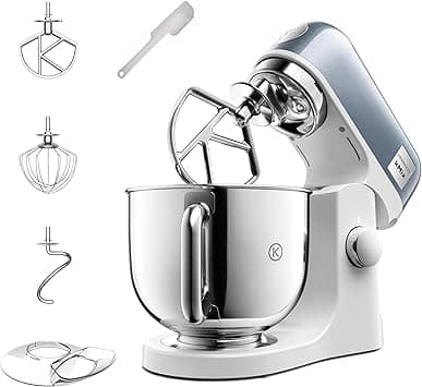 Kenwood kMix Stand Mixer for Baking, Stylish Kitchen Mixer with K-beater, Dough Hook and Whisk, 5L Stainless Steel Bowl, Removable Splash Guard, 1000 W, Editions Blue - Amazon.ae Price Tracker