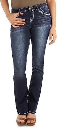 WallFlower womens Instastretch Legendary Classic Fit Bootcut Jeans Jeans (pack of 1) - Amazon.ae Price Tracker