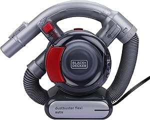 Black+Decker 12V Flexi Auto Dustbuster Handheld Vacuumfor Cars, Red/Grey - Pd1200Av-Xj, 2 Years Warranty - Amazon.ae Price Tracker