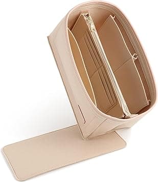 Doxo Purse Organizer Insert for Handbags & Base Shaper Combination,Tote Bag Organizer Insert with 6 Sizes,Compatible with LV Speedy 30 & Neverfull MM ON THE GO and More (L-Beige) - Amazon.ae Price Tracker