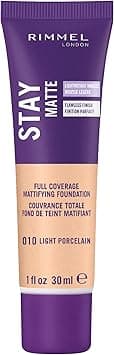 Rimmel Liquid Mousse Foundation Stay Matte 010 Light Porcelain 30ml - Amazon.ae Price Tracker