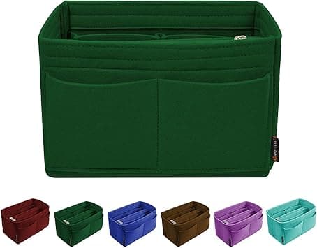 OMYSTYLE Green Purse Organizer Insert for Handbags, Felt Bag Organizer for Tote & Purse, Tote Bag Organizer Insert with 5 Sizes, Compatible with Neverful Speedy and More - Amazon.ae Price Tracker