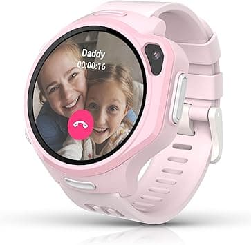 myFirst Fone R2 (North America Version) Kids Smartwatch with eSIM Video Calls Messaging Real-Time GPS Tracking SOS Button Safety Alerts Music Player Gift for Girls (Macaron Pink) - Amazon.ae Price Tracker