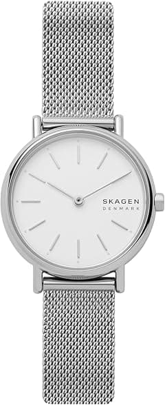 Skagen Kuppel Lille or Riis Lille Minimalist Women's Watch with Stainless Steel Bracelet, Mesh or Leather Band - Amazon.ae Price Tracker