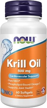 Now Foods Krill Oil 500Mg Softgels 60'S - Amazon.ae Price Tracker