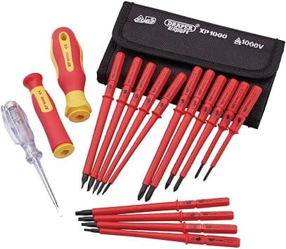 Draper XP1000 18 Piece Precision Screwdriver Set | VDE Dual Insulated Interchangeable Blade | Electrical Tool Driver Set | Hand Tools Set | 05776 - Amazon.ae Price Tracker