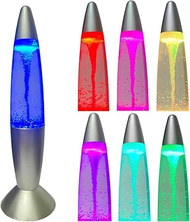 14” Tornado Lamp, Decoration Lamp, Automatic Color Changing Lava lamp, Teen Room Decor for Girls and Boys, USB Cable/Battery Operated Miniature Stuff - Amazon.ae Price Tracker