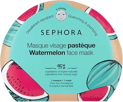 Sephora Watermelon Face Sheet Mask Masque Quenching and Plumping - Amazon.ae Price Tracker