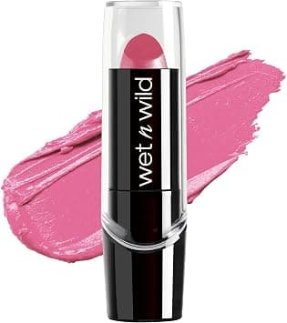 wet n wild Silk Finish Lipstick, Hydrating Rich Buildable Lip Color, Formulated with Vitamins A,E, & Macadamia for Ultimate Hydration, Cruelty-Free & Vegan - Pink Ice - Amazon.ae Price Tracker