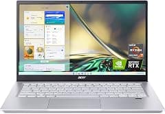 Acer Swift X SFX14-42G-R607 Creator Laptop | 14" Full HD 100% sRGB | AMD Ryzen 7 5825U | NVIDIA RTX 3050 Ti Laptop GPU | 16GB LPDDR4X | 512GB SSD | Wi-Fi 6 | Backlit KB | Windows 11, Gray - Amazon.ae Price Tracker