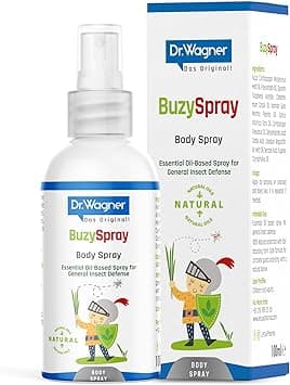 Dr. Wagner Mosquito Repellent Spray, 100ml, Natural Mosquito Protection, Alcohol-Free, Baby-Friendly, Essential Oil Based - Amazon.ae Price Tracker
