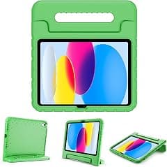 ProCase Kids Case for iPad A16 11th Generation 2025/iPad 10th Generation 2022 with Pencil Holder, iPad 11/10 Case Shockproof Lightweight Cover with Stand Convertible Handle for Children -Green - Amazon.ae Price Tracker
