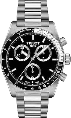 Tissot Mens PR516 Chronograph 316L Stainless Steel case Quartz Watches, Grey, Stainless Steel, 20 (T1494171105100) - Amazon.ae Price Tracker