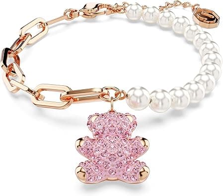 Swarovski Women's Mp Teddy Pink Bracelet - Amazon.ae Price Tracker