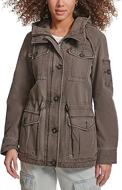 Levi's Women's Cotton Four Pocket Hooded Field Jacket (Standard & Plus Sizes) - Amazon.ae Price Tracker