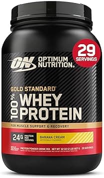 Optimum Nutrition Gold Standard 100% Whey Protein Isolate Powder, Banana Cream, 2 Lb, 28 Servings - Amazon.ae Price Tracker