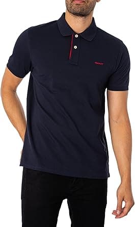 GANT Men 2062026-433 Contrast Pique Polo Shirt - Amazon.ae Price Tracker