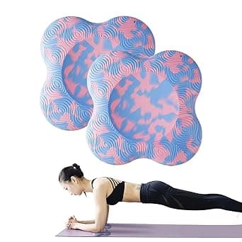 Jade Kit 2 Pcs Yoga Knee Pads Anti Slip Support Foam For Women And Men, Kneeling Pad Protecting Knees Elbows Wrist Hands - Amazon.ae Price Tracker